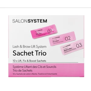2 az 1-ben Salonsystem LASHlift &amp; BROWlift Salon TRIO - Lift + Fix  + Boost - 10-10-10 tasak 