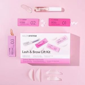 2 at 1-ben Salonsystem LASH &amp; BROW Lift szett - 10 vendégre