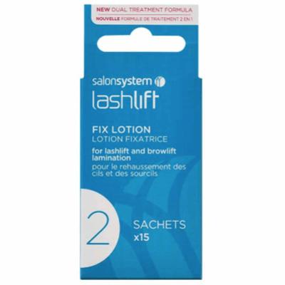 ÚJ 2 az 1-ben Salonsystem LASHlift & BROWlift - FIX Lotion - 15 tasak