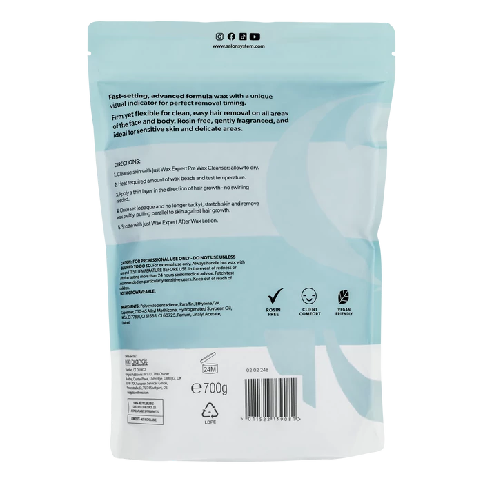 JUST WAX EXPERT gyöngy wax 700 g