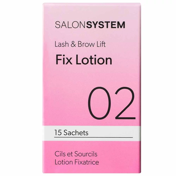 2 az 1-ben Salonsystem LASHlift & BROWlift - FIX Lotion - 15 tasak